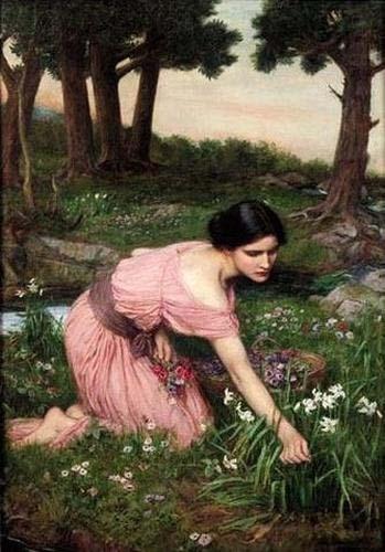 Spring Spreads One Green Lap of Flowers, John William Waterhouse
